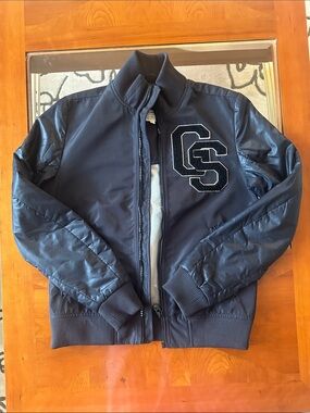 G-Star Raw Navy Jacket with Logo Patch